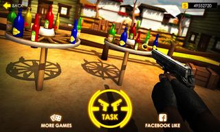 Gun Bottle Shooting Expert 3D - Screenshot 1