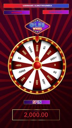 Glee Wheel - Screenshot 2