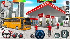 School Bus Simulator Bus Games - Screenshot 2