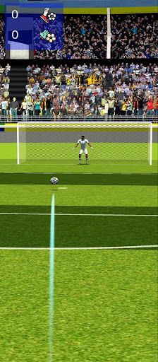 Free kick football - Screenshot 3