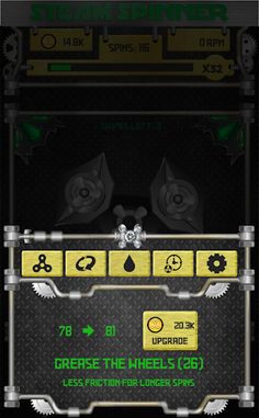 Steampunk Fidget Spinner - Screenshot 4