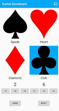 Euchre Scoreboard - Screenshot 1