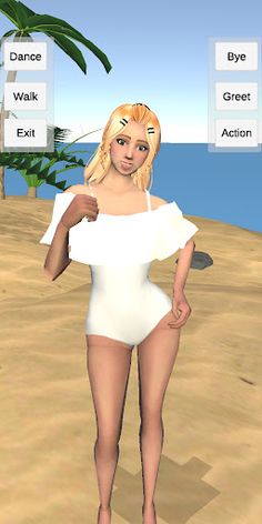 Expressive Girl 3D - Lighten u - Screenshot 1