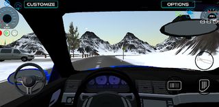 Snow Car Driving Mountain - Screenshot 3