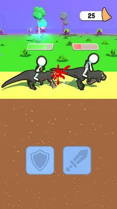 Merge Dino Fighting - Screenshot 1