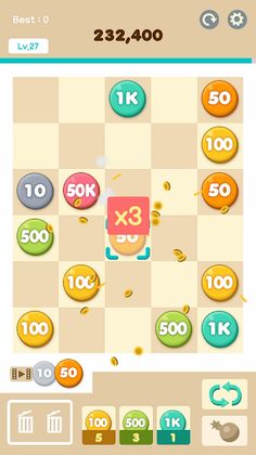 K-Coin Merge - Screenshot 2