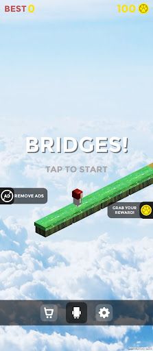 Touch 2 Heaven: Sky Bridge Run - Screenshot 1