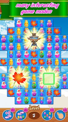 Matryoshka classic match 3 - Screenshot 4