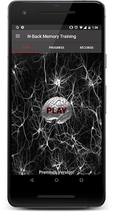 N-Back Memory Training - Screenshot 1