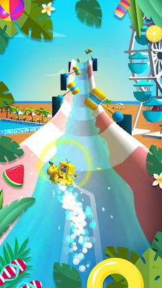 Waterpark: Slide Race - Screenshot 4