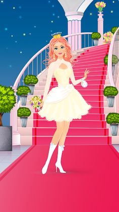 Princess Wedding Dress Up Game - Screenshot 3