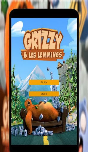 Grizzy and the Lemmings Run 3d - Screenshot 3