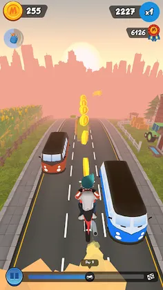 Moto Max: Endless Runner - Screenshot 1