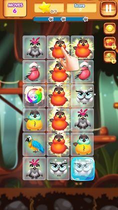 Jungle Birds Match Puzzle - Screenshot 4