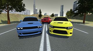 Highway Drift Car Challenger - Screenshot 1