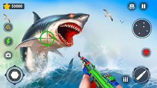 Shark Games & Fish Hunting - Screenshot 1
