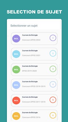 BIOLOGIE EN POCHE - Screenshot 2