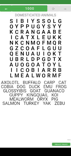 AA WordSearch - Screenshot 4