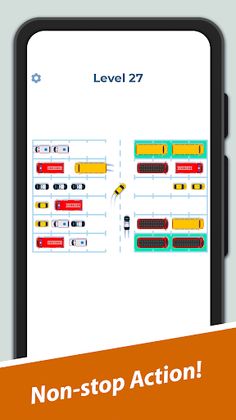 Car Sort Puzzle 2D - Screenshot 1