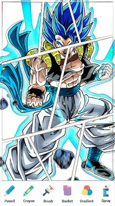 Dragon Ultra Instinct Coloring - Screenshot 1