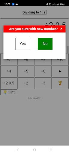 Dividing to 1 - Screenshot 3