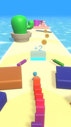 Dominos Runner 3D - Screenshot 1
