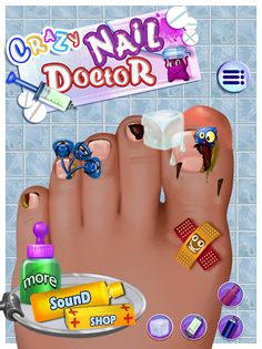 Crazy Toe Nail Doctor Hospital - Screenshot 2