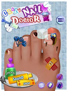 Crazy Toe Nail Doctor Hospital - Screenshot 2