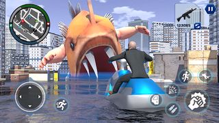 Crime Gangsta Fight The Fish - Screenshot 1