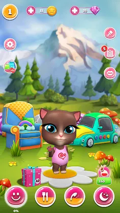 My Talking Cat Lily - Screenshot 1