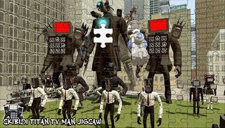 Skibidi Titan Tv Man Jigsaw - Screenshot 3