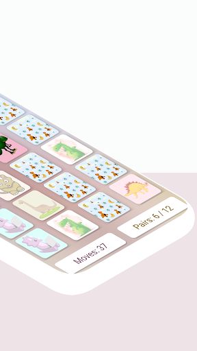 Dino MatchUp Card memory game - Screenshot 3
