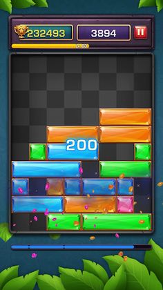 Drop Jewel: Bricks Slid Puzzle - Screenshot 2