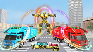 Garbage Truck Robot Wars Games - Screenshot 1