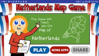 Netherlands Map Puzzle Game - Screenshot 1