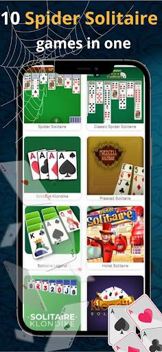spider solitaire classic game - Screenshot 1