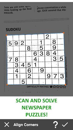 SUDOKU Solve Scan Camera Unltd - Screenshot 3