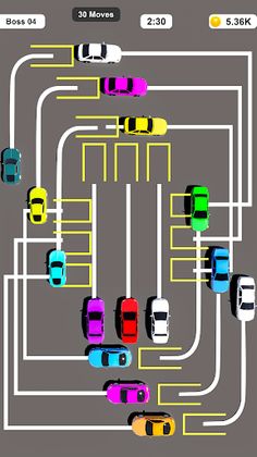 Car Parking Order Car Puzzle - Screenshot 1