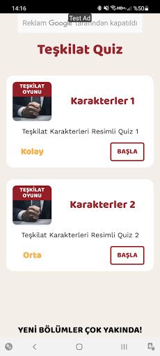 Teşkilat Oyunu - Screenshot 1