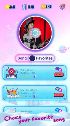 Tom Kaulitz Piano Game - Screenshot 1