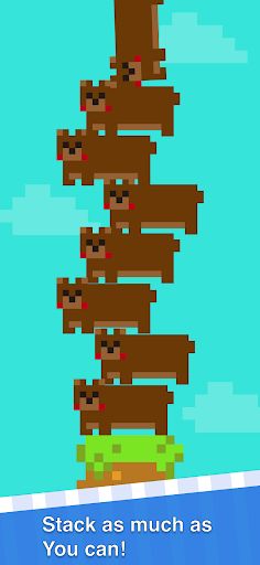 Pretty Sad Animal Tower - Easy - Screenshot 3