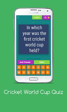 Cricket World Cup Quiz - Screenshot 4