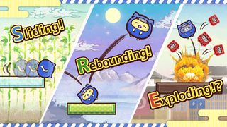 Ninja Cats Strike - slingshot  - Screenshot 3