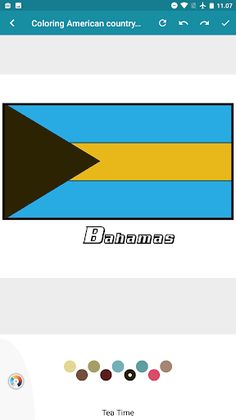 Coloring the American flag - Screenshot 3