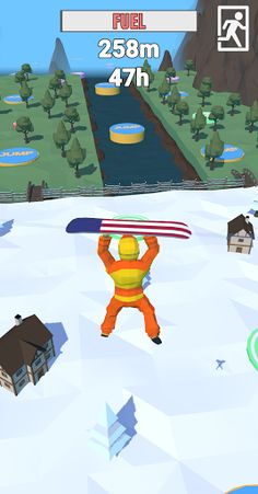 Crazy Snowboard Master - Screenshot 1