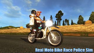 Real Moto Bike Race Police Sim - Screenshot 2