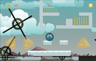 Blue Ball Adventure - Ball in - Screenshot 3