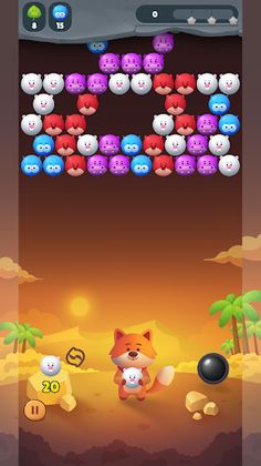 Bubble Shooter Animal Edition! - Screenshot 1