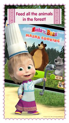 Masha and the Bear Food Games - Screenshot 4