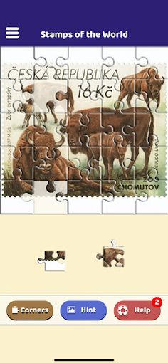 Stamps of the World Puzzle - Screenshot 3